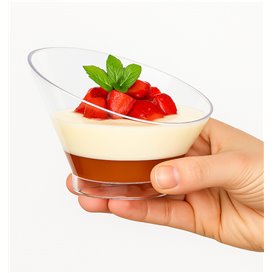 Miska Fingerfood Kulatá PS Transparent 195ml (10 Ks)