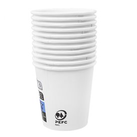 Kartonové Kelímek 4Oz/120ml Bílý Ø6,2 cm (80 Ks)