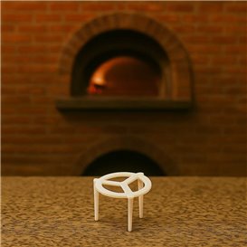 Plastový Distanční Stojánek do Pizza Krabic 30mm (1000 Ks)