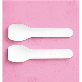 Papírová Zmrzlinová Lžička Kompostovatelná 9cm (2.000 Ks)
