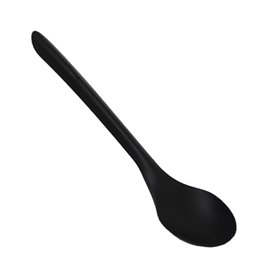 Kávová Lžička na Opakované Použitelná z PP Černá 12,4cm (50 Ks)