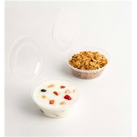 Plastový Kelímek PP na Dresing s Víčkem 6OZ/180ml (100 Ks)
 6OZ/180ml (100 Ks)