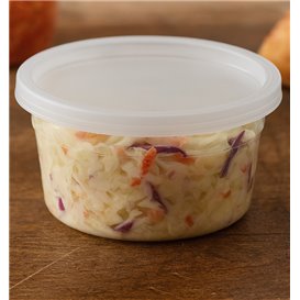 Plastová Miska PP s Víčkem Průhledná “Deli Range” 360ml (40 Ks)