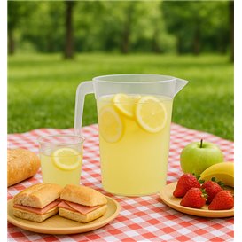 Džbán z Plastu PP 1.000ml (10 Ks)