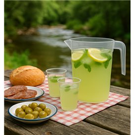 Džbán z Plastu PP 1.000ml (10 Ks)