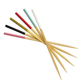 Bambusový bodec s Fuchsiový Špičkou 7cm (300 Ks)
