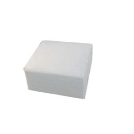 Papírové Ubrousky 30x30cm Bílá 1 Vrstvy (100 Kousky)