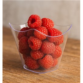 Čtvercová Fingerfood Miska PS 57ml 5,8x5,4x5cm (25 Ks)