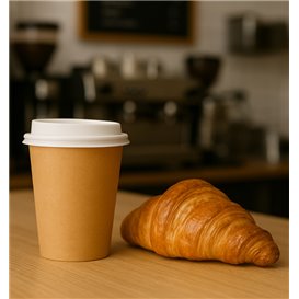 Kartonové Kelímek 9Oz/290ml Kraft Ø8,0cm (1.000 Ks)
