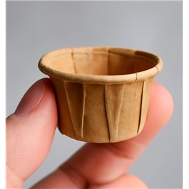 Miska Papírové Skládané Kraft 30ml (250 Ks)