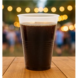 Plastové Kelímky PP Opakovaně Použitelné Průhledné 1000ml/1L (500 Ks)