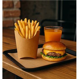 Krabička Kraft na Hranolky Velkým 8,2x3,3x14,9cm (25 Ks)