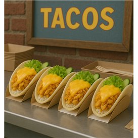 Obaly Karton na Tacos 13,5x2,5x6cm (100 Ks)