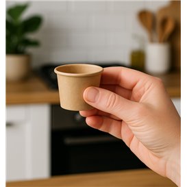 Mísa Kraftový karton na omáčku 30ml Ø4,3cm (50 ks)