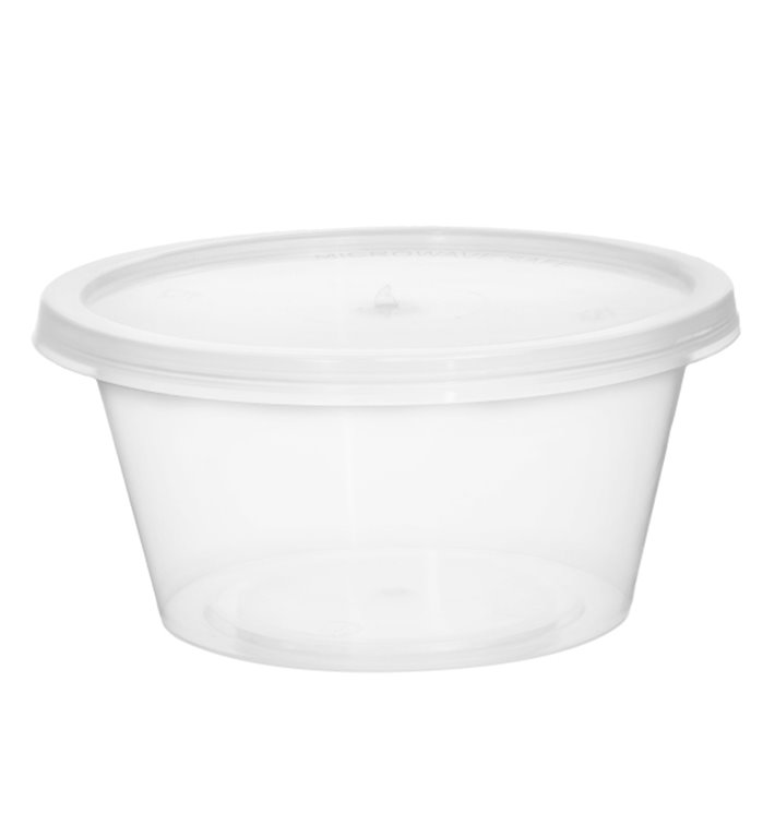 Plastový Kelímek na Dresing s Víčkem PP 60ml (100 Ks) Plastový Kelímek na Dresing s Víčkem PP 60ml (100 Ks)
