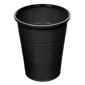 Plastové Kelímek PS Černá 200ml Ø7cm (25 Ks)