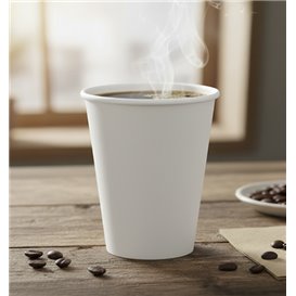 Papírový Kelímek Bílý 9Oz/280ml Ø8,0cm (50 Ks)