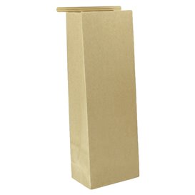 Sáček SOS z kraf-papíru s uzavíráním 9+6x26cm (50 Uds)