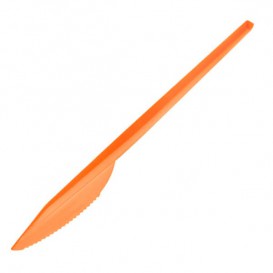 Plastový Nůž PS Oranžový 165 mm (900 Kousky)