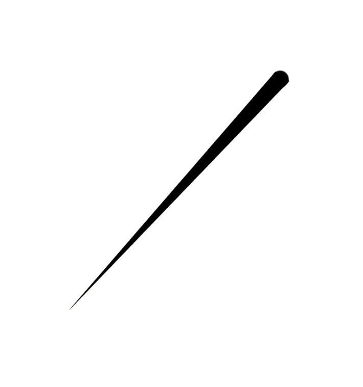 Míchátko na Nápoje Plastové Černá 175mm Hrocené Míchátko na Nápoje Plastové Černá 175mm Hrocené