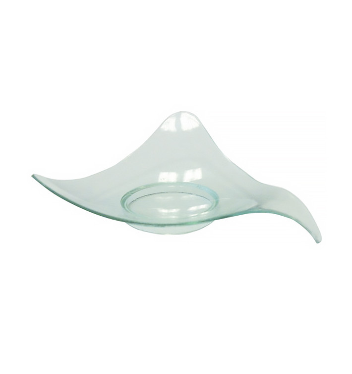 Talíř pro Ochutnávky Trojúhelníkový "Water Green" 8cm Talíř pro Ochutnávky Trojúhelníkový "Water Green" 8cm