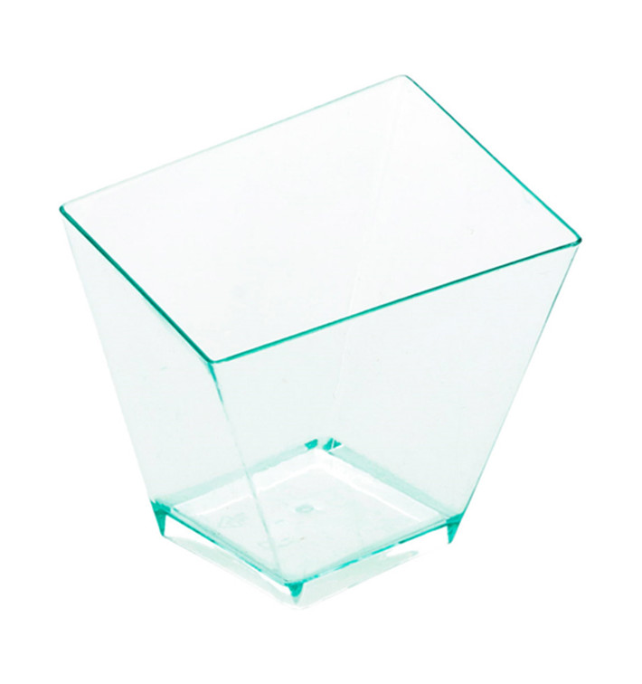 Nepravidelné Kelímek pro Ochutnávky "Water Green" 5,6x5,6cm Nepravidelné Kelímek pro Ochutnávky "Water Green" 5,6x5,6cm
