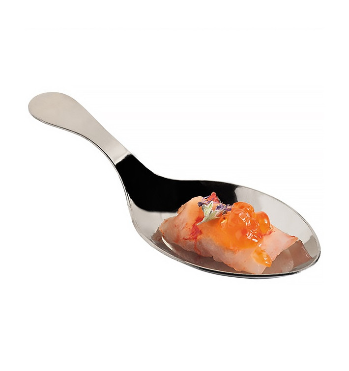 Cucharit Plastové na Omáčky Stříbrný 10 cm Cucharit Plastové na Omáčky Stříbrný 10 cm