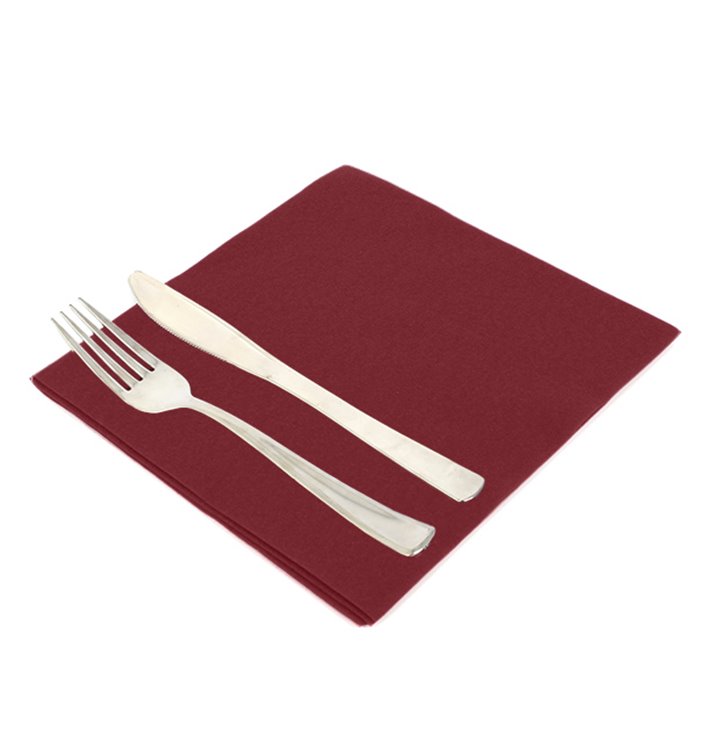 Ubrousky Airlaid Bordeaux 40x40cm Ubrousky Airlaid Bordeaux 40x40cm