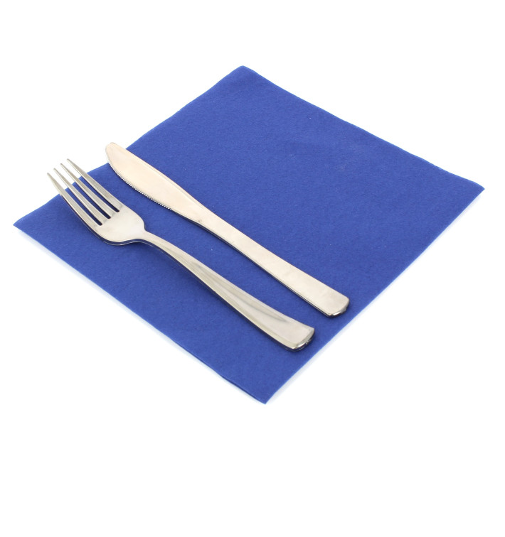Ubrousky Airlaid Modrý 40x40cm Ubrousky Airlaid Modrý 40x40cm