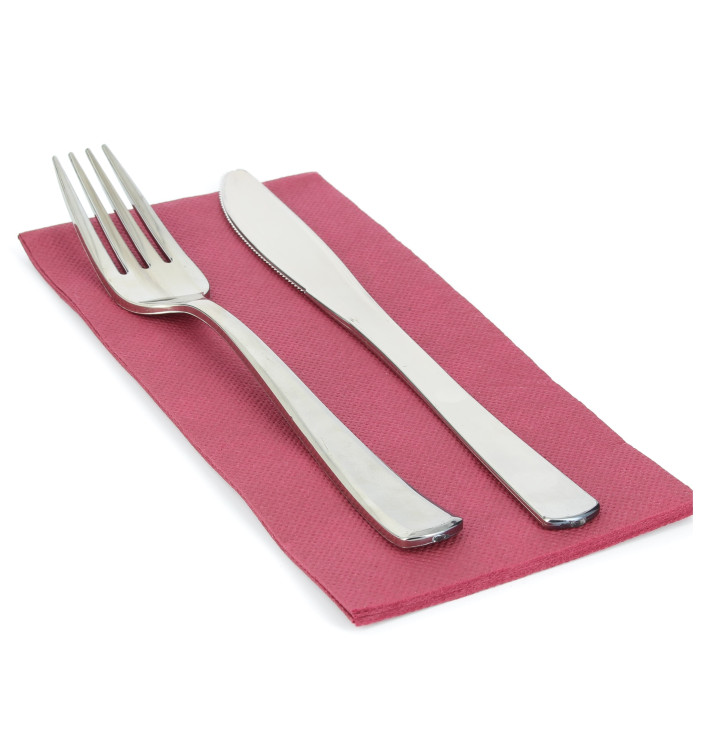 Papírové Ubrousky 1/8 40x40cm Bordeaux 2 Vrstvé Papírové Ubrousky 1/8 40x40cm Bordeaux 2 Vrstvé