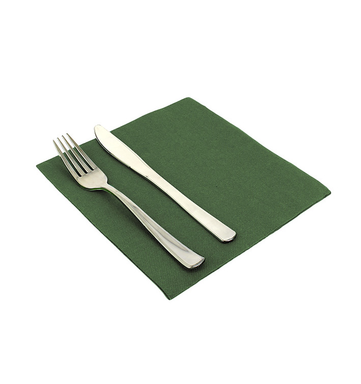 Papírové Ubrousky 40x40cm Zelený 2 Vrstvé Papírové Ubrousky 40x40cm Zelený 2 Vrstvé
